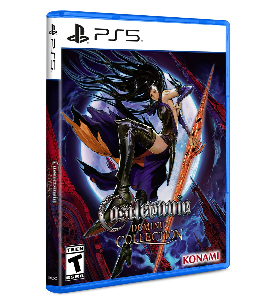 Castlevania Dominus Collection Order of Ecclesia Cover PS5 Playstation 5 Limited Run #116