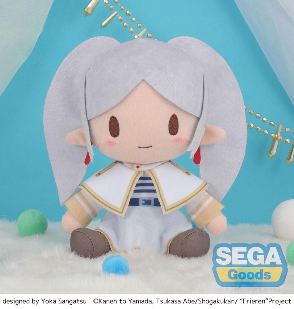 Frieren: Beyond Journey&#39;s End Peluche Frieren Sega Fuwa Petit Plush 22cm