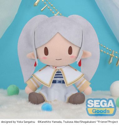 Frieren: Beyond Journey&#39;s End Peluche Frieren Sega Fuwa Petit Plush 22cm