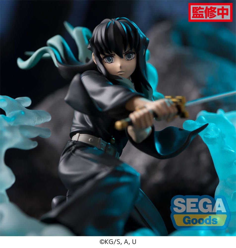 Demon Slayer Statua Muichiro Tokito Sega Xross Link Anime Figure 11cm