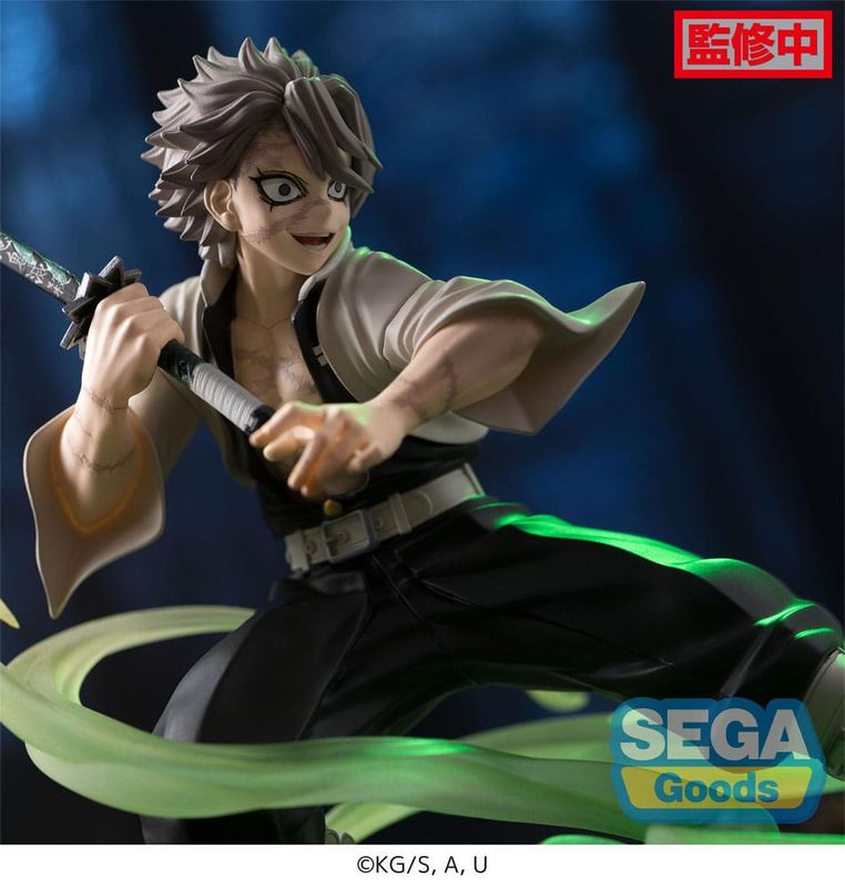 Demon Slayer Statua Sanemi Shinazugawa Sega Xross Link Anime Figure 12cm