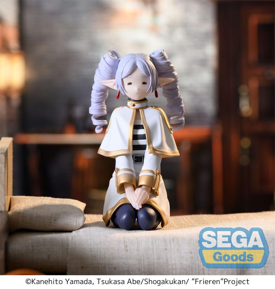 Frieren Beyond Journey&#39;s End Statua Frieren &quot;I Have Ringlets Now&quot; Sega 10cm