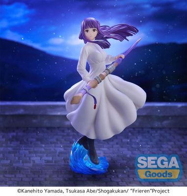 Frieren Beyond Journey&#39;s End Statua Fern Magic Zoltraak Sega Luminasta 18cm
