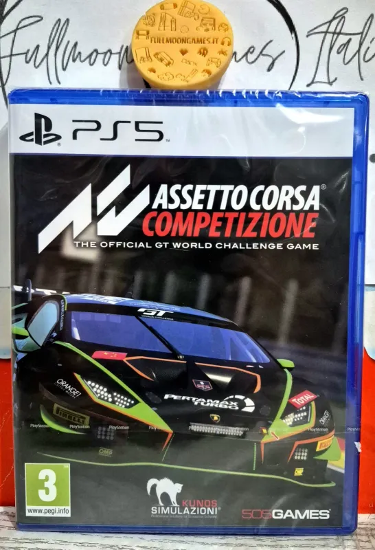 Assetto Corsa Competizione - PS5 Playstation 5 Racing Game EU Con Italiano