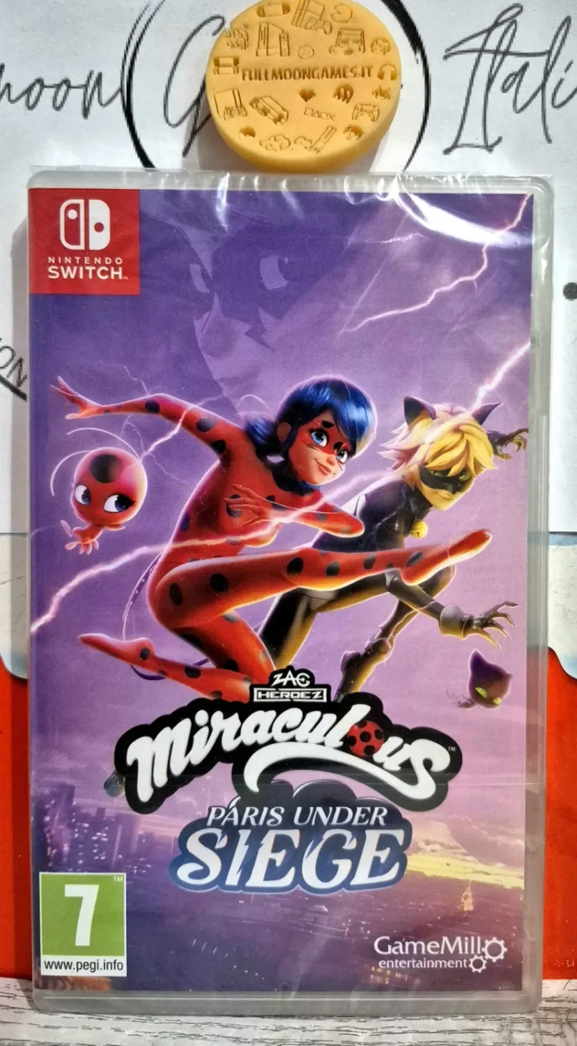 Miraculous: Paris Under Siege - Nintendo Switch Avventura EU Con Italiano