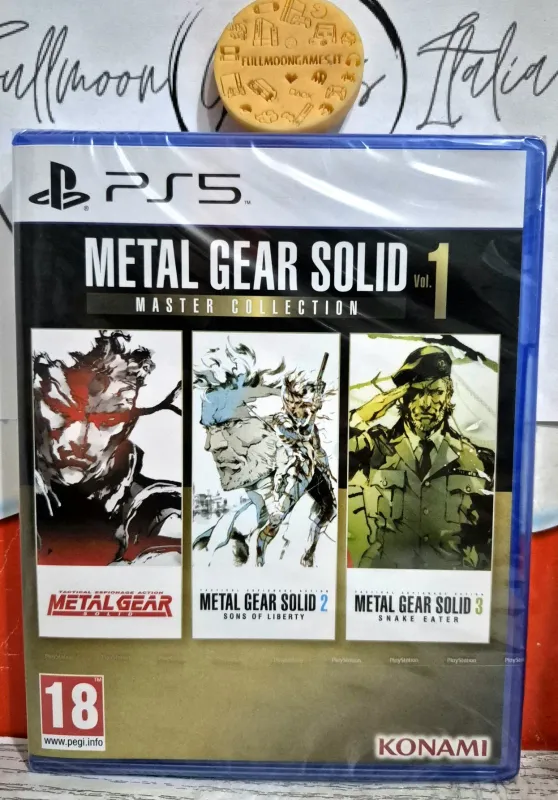 Metal Gear Solid Master Collection Vol. 1 - PS5 Playstation 5 Copertina E Giochi In Italiano