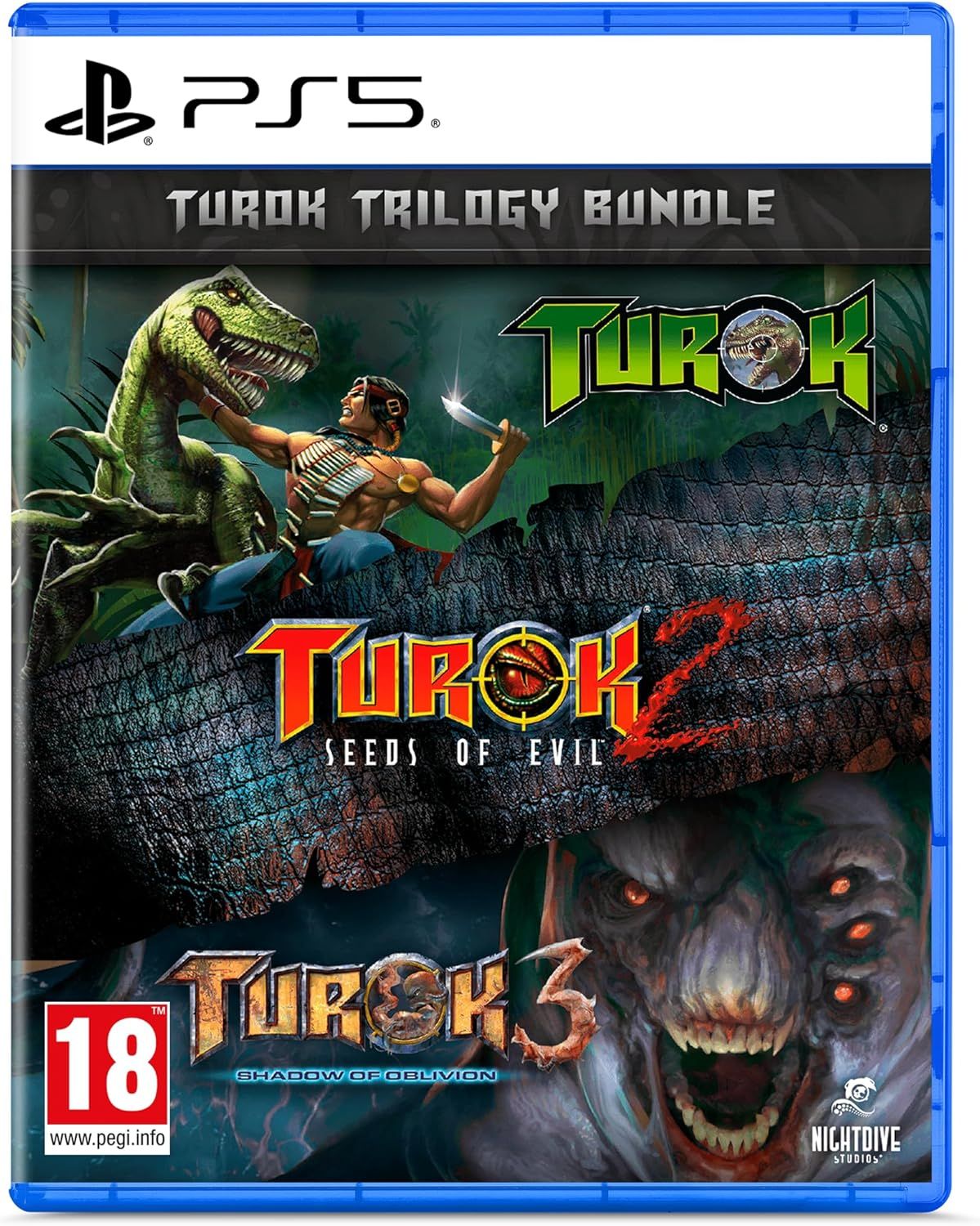 Turok Trilogy Bundle - PS5 Playstation 5 Action Sparatutto EU Con Italiano