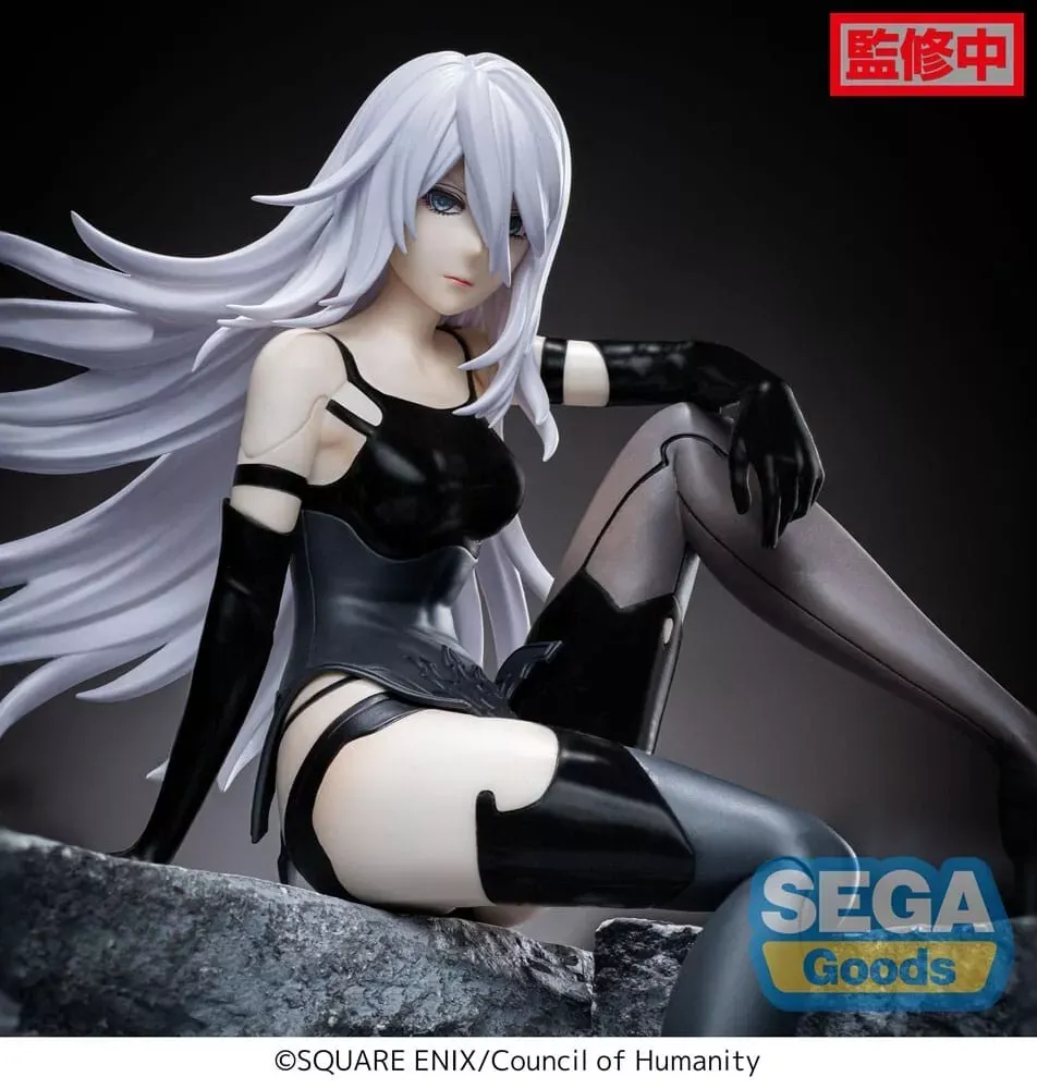 Nier Automata Ver 1.1a Statua A2 Sega Chokonose Premium Figure 15cm Perching