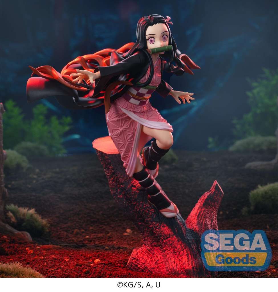 Demon Slayer Statua Nezuko Kamado Sega Xross Link Anime Figure 20 Cm
