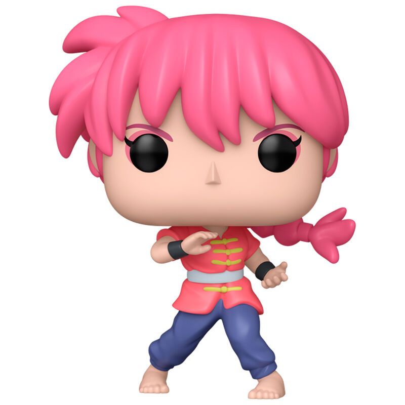 Funko Pop Ranma ½ Ranma Saotome Female Form #2026 Chase Limited Edition + Protector