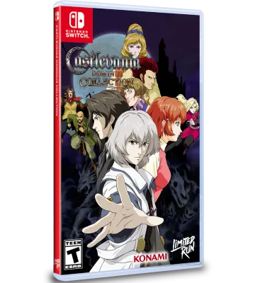 Castlevania Dominus Collection Dawn of Sorrow Cover Nintendo Switch Limited Run #251