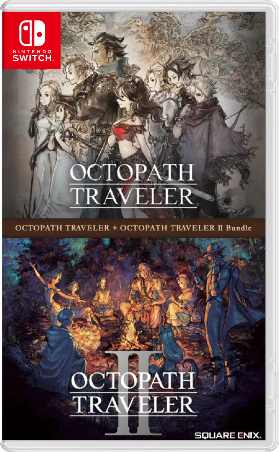 Octopath Traveler 1 &amp; 2 Bundle - Nintendo Switch JRPG Asia English Version