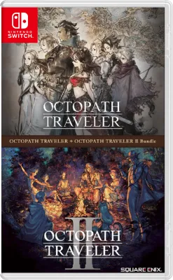 Octopath Traveler 1 &amp; 2 Bundle - Nintendo Switch JRPG Asia English Version