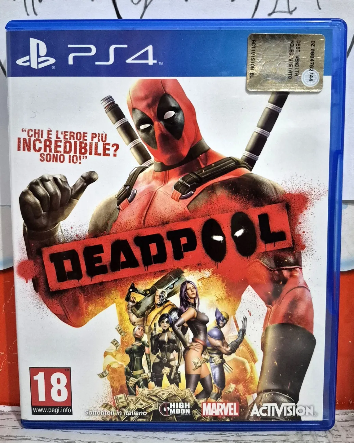 Marvel&#39;s Deadpool - PS4 Playstation 4 Action Edizione Italiana