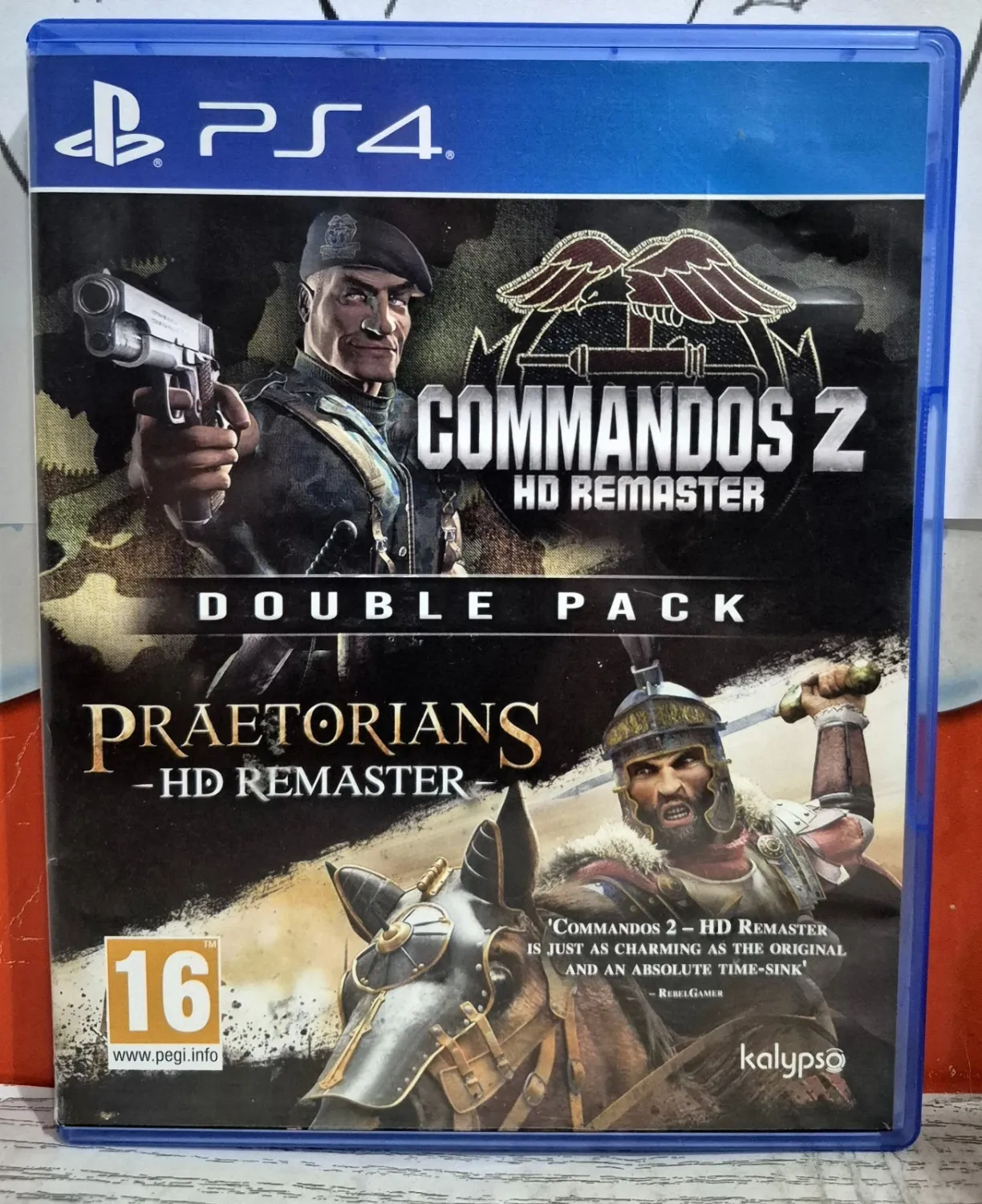Commandos 2 HD &amp; Praetorians Double Pack HD Remaster - PS4 Strategia EU Con Italiano