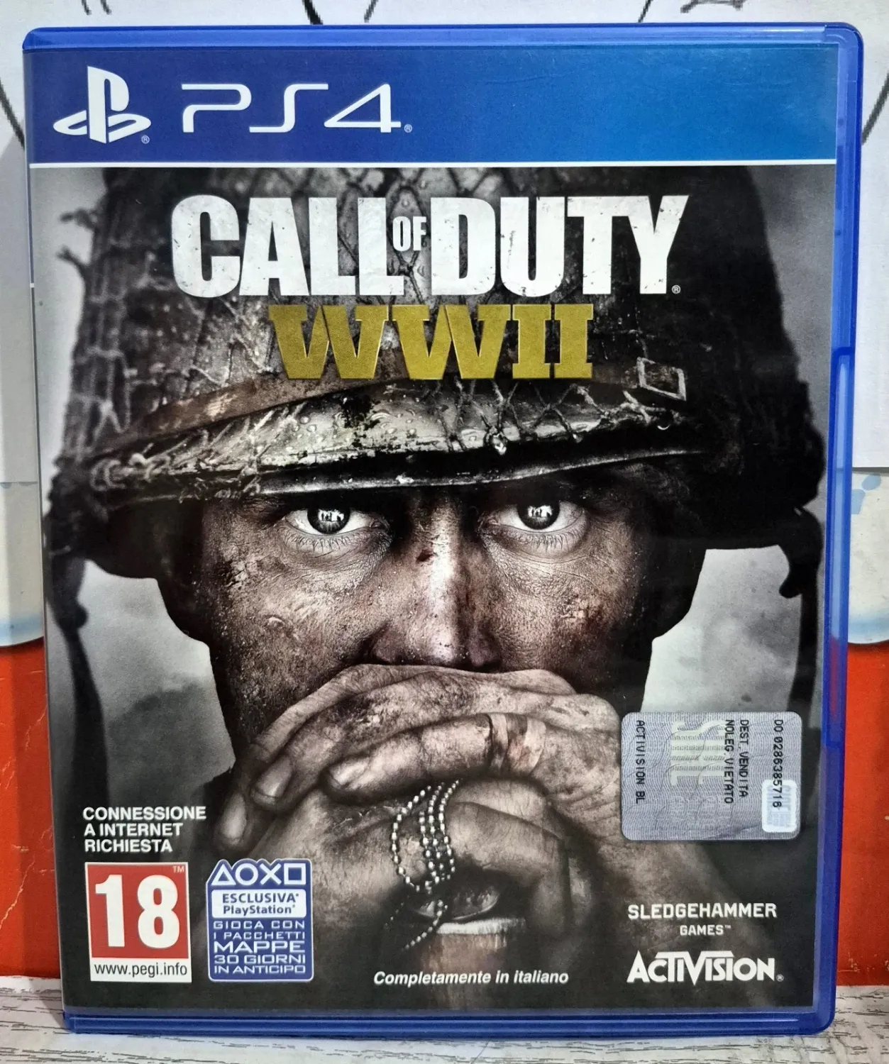 Call Of Duty WWII - PS4 Playstation 4 Action Sparatutto Italiano Usato Ottimo