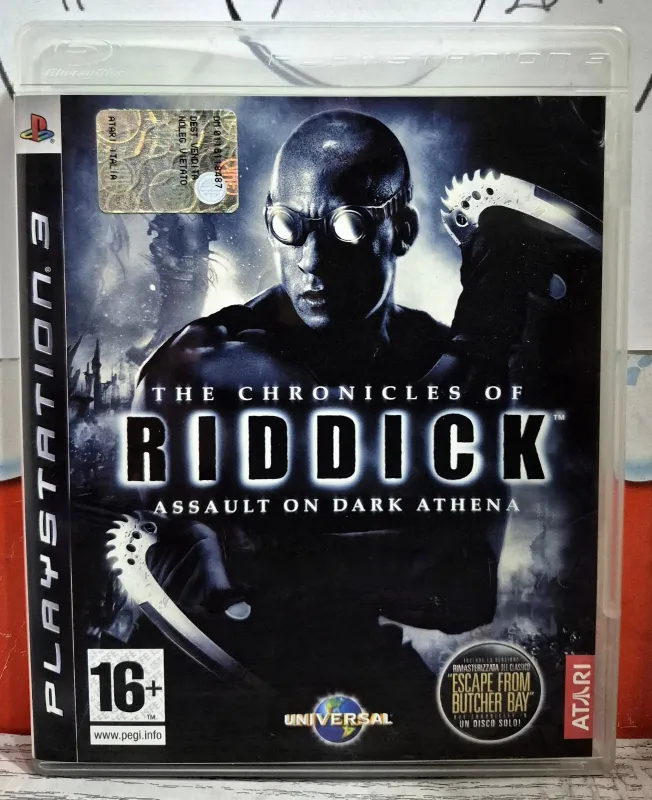 The Chronicles Of Riddick: Assault On Dark Athena + Butcher Bay PS3 Edizione Italiana