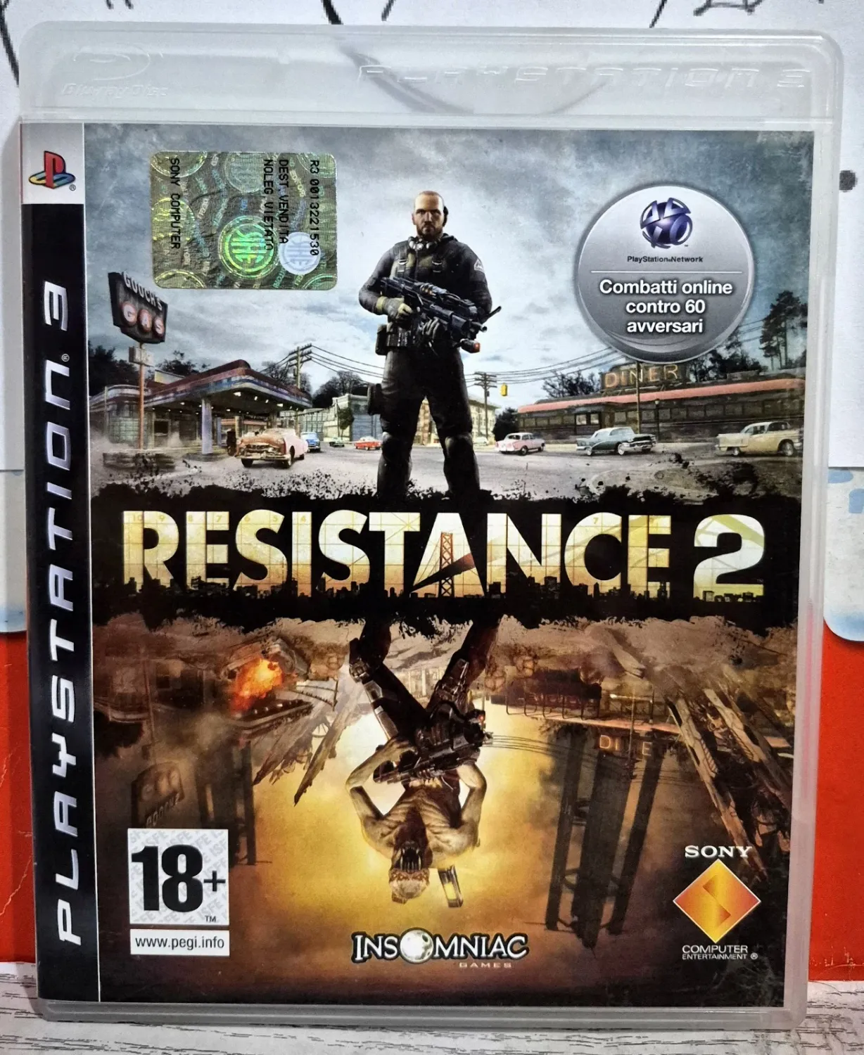 Resistance 2 - PS3 Sparatutto Esclusiva Playstation 3 Prima Stampa Italiana