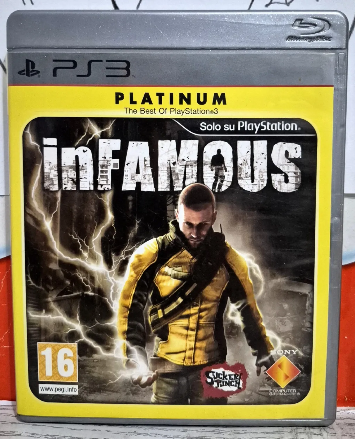 Infamous 1 - PS3 Esclusiva Playstation 3 Action Edizione Platinum Italiana