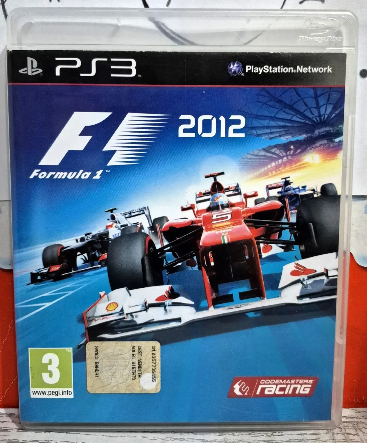 Formula 1 F1 2012 - PS3 Playstation 3 Edizione Italiana