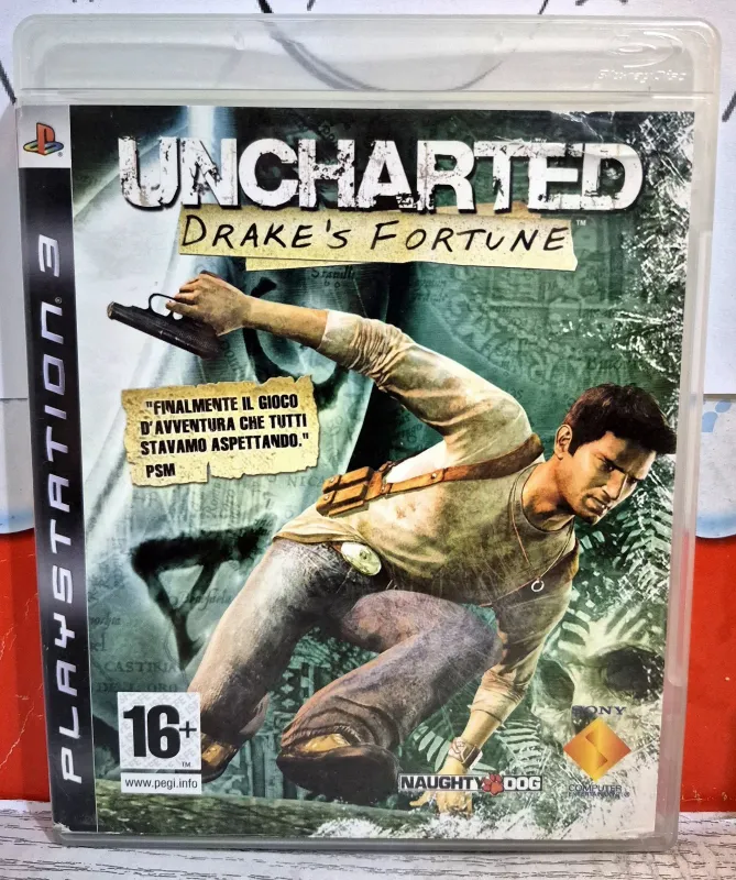 Uncharted 1 Drake&#39;s Fortune - PS3 Playstation 3 Prima Stampa Italiana