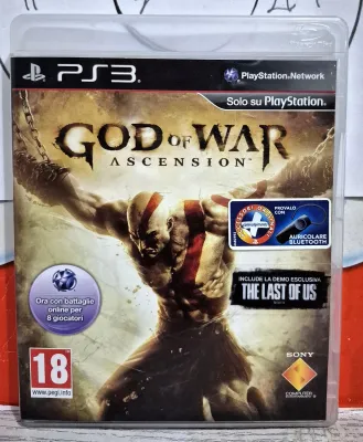 God Of War Ascension - PS3 Esclusiva Playstation 3 Prima Stampa Italiana