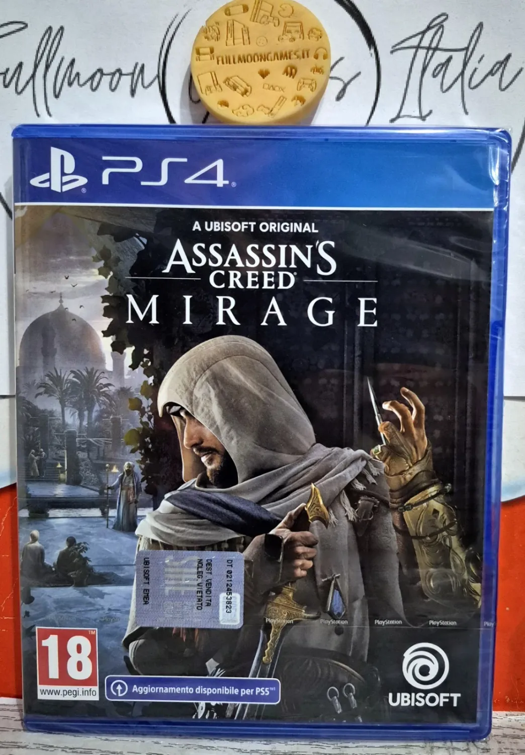 Assassin&#39;s Creed Mirage PS4 Playstation 4 Upgrade PS5 Edizione Italiana