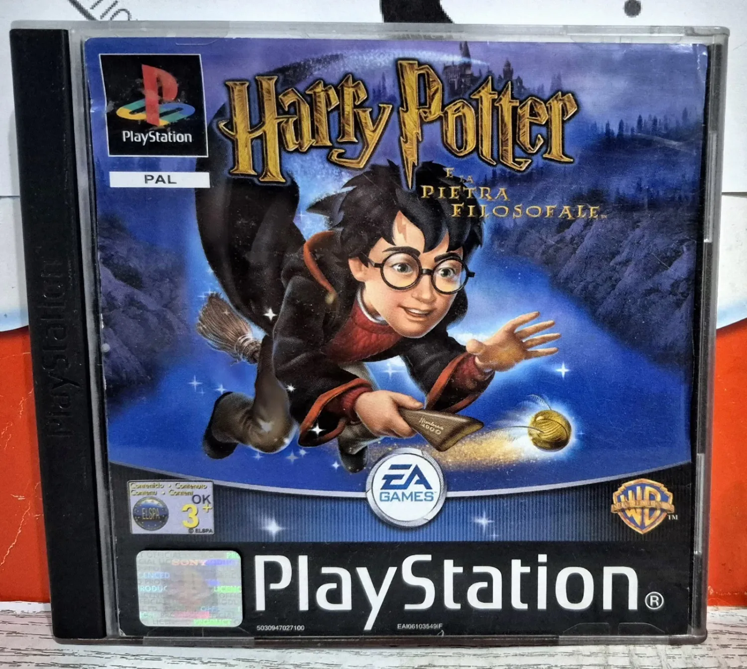 Harry Potter E La Pietra Filosofale - PS1 Playstation 1 Edizione Italiana
