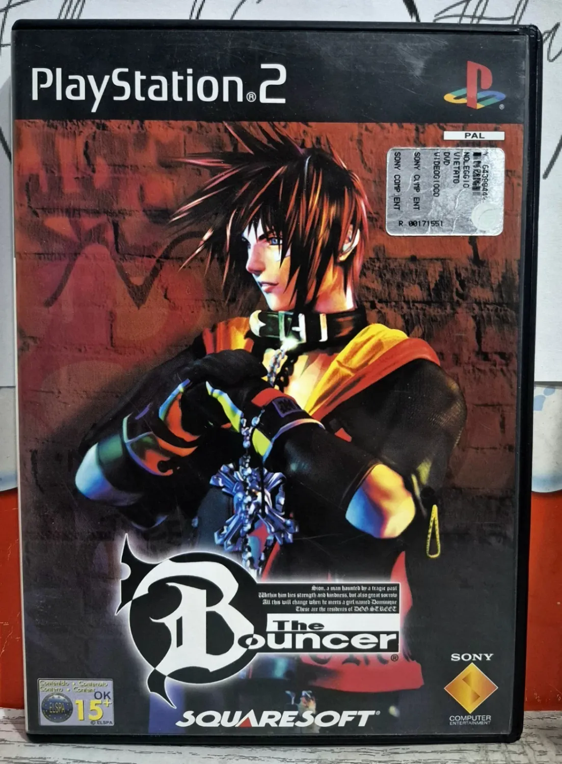 The Bouncer - PS2 Playstation 2 Picchiaduro RPG Squaresoft Edizione Italiana