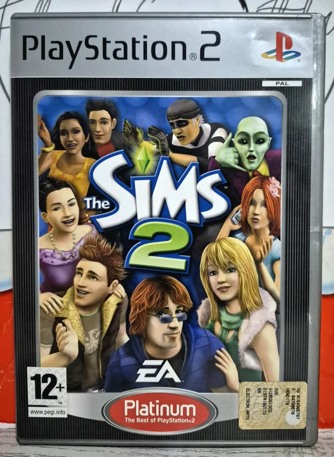The Sims 2 - PS2 Playstation 2 Gestionale Life Simulator Edizione Platinum Italiana