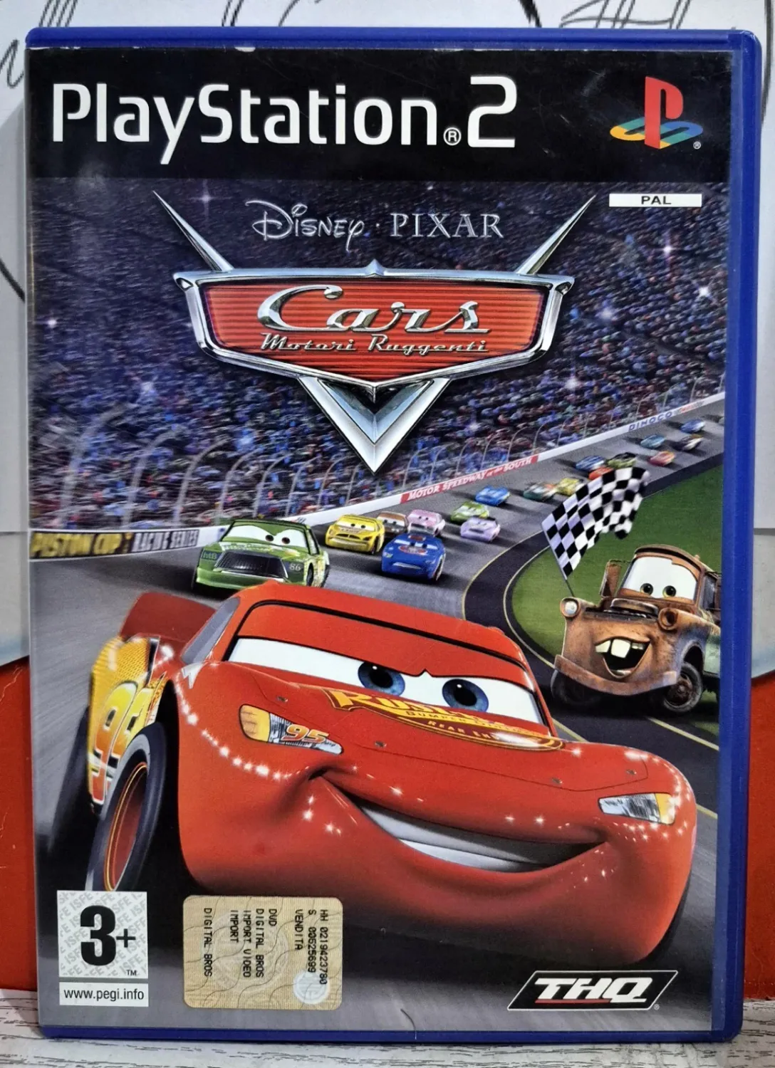 Disney Pixar Cars: Motori Ruggenti - PS2 Playstation 2 Edizione Italiana
