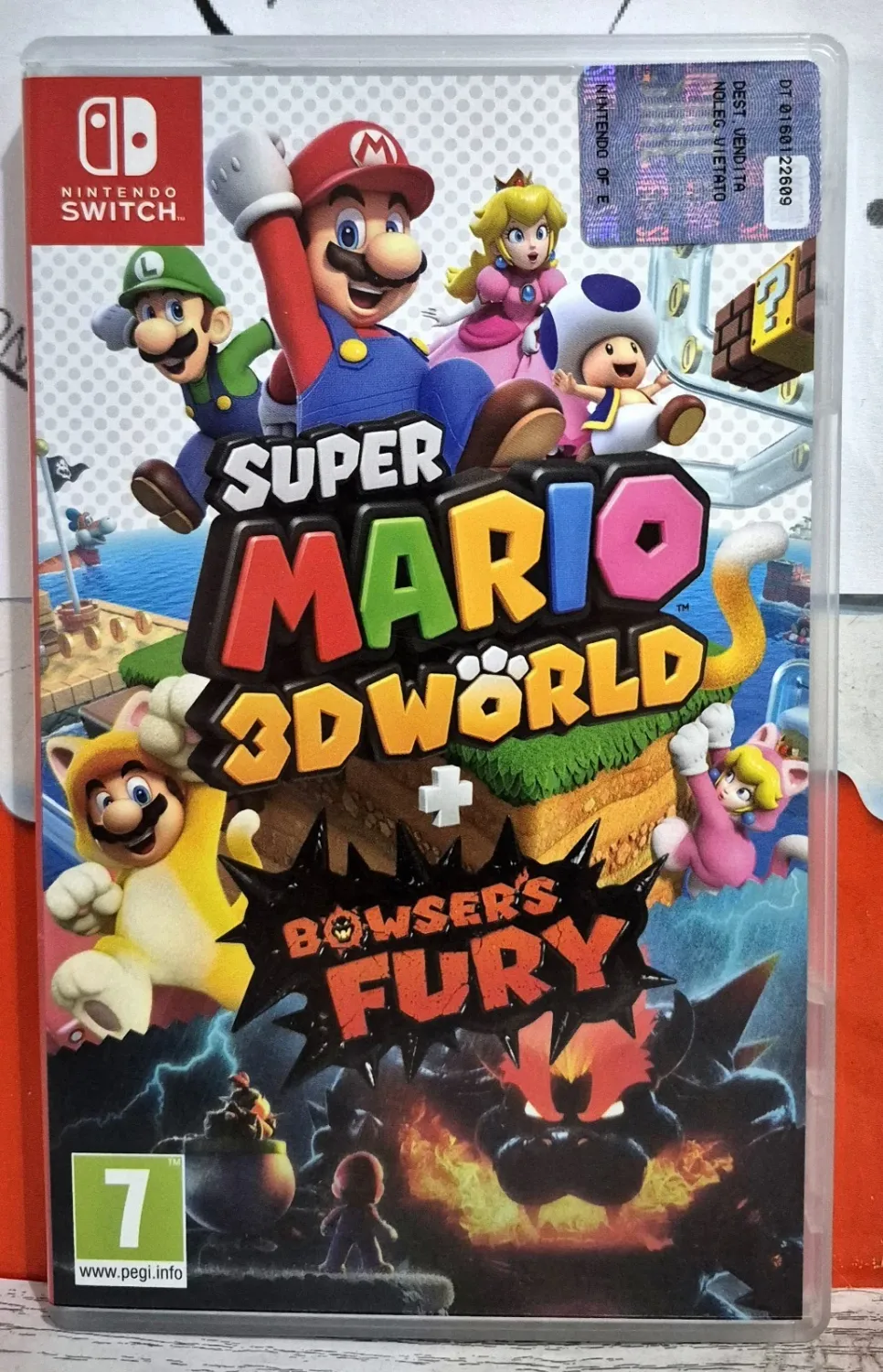 Super Mario 3D World + Bowser Fury - Nintendo Switch Edizione Italiana Usato