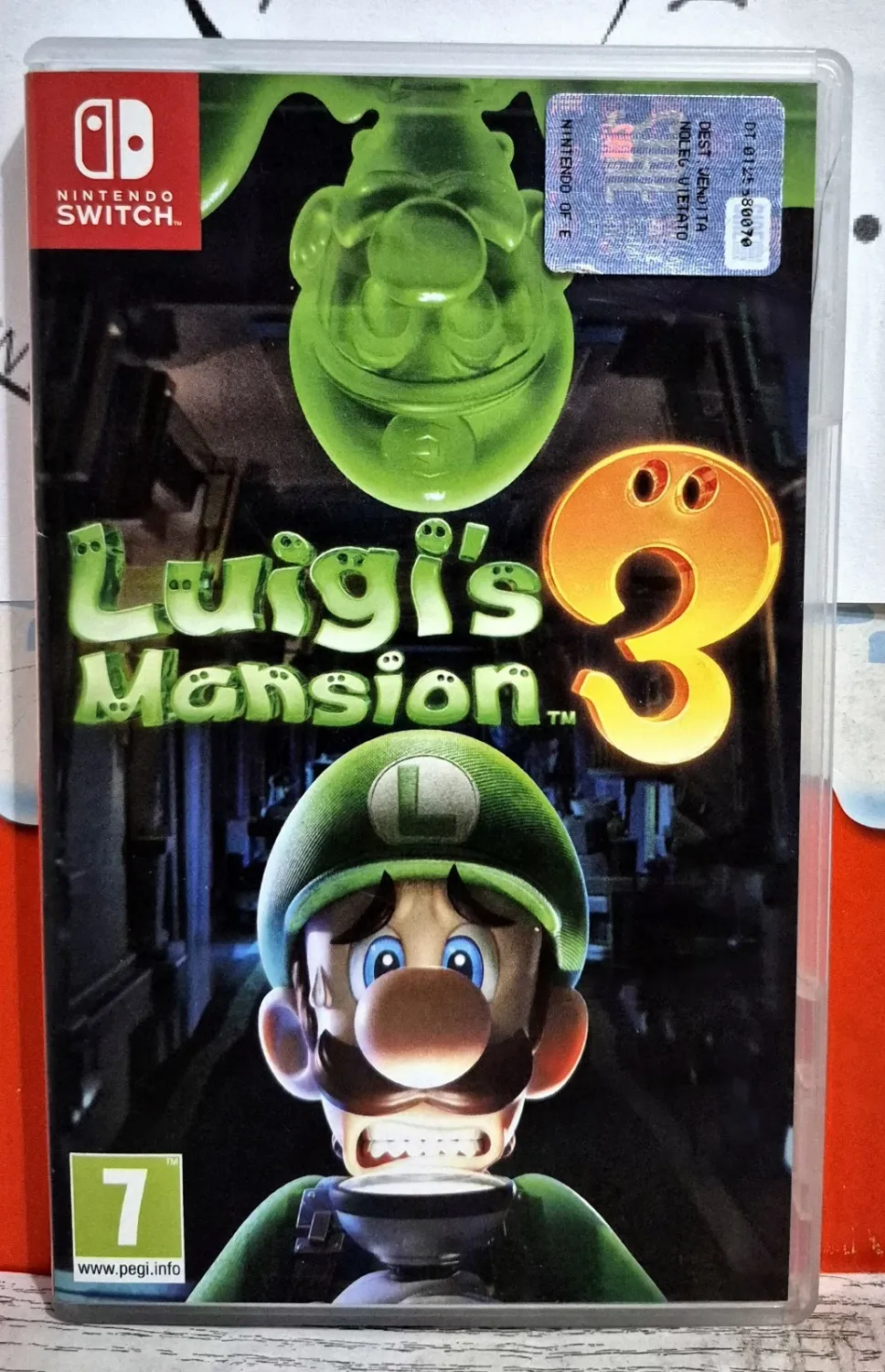 Luigi&#39;s Mansion 3 - Nintendo Switch Avventura Platform Edizione Italiana Usato