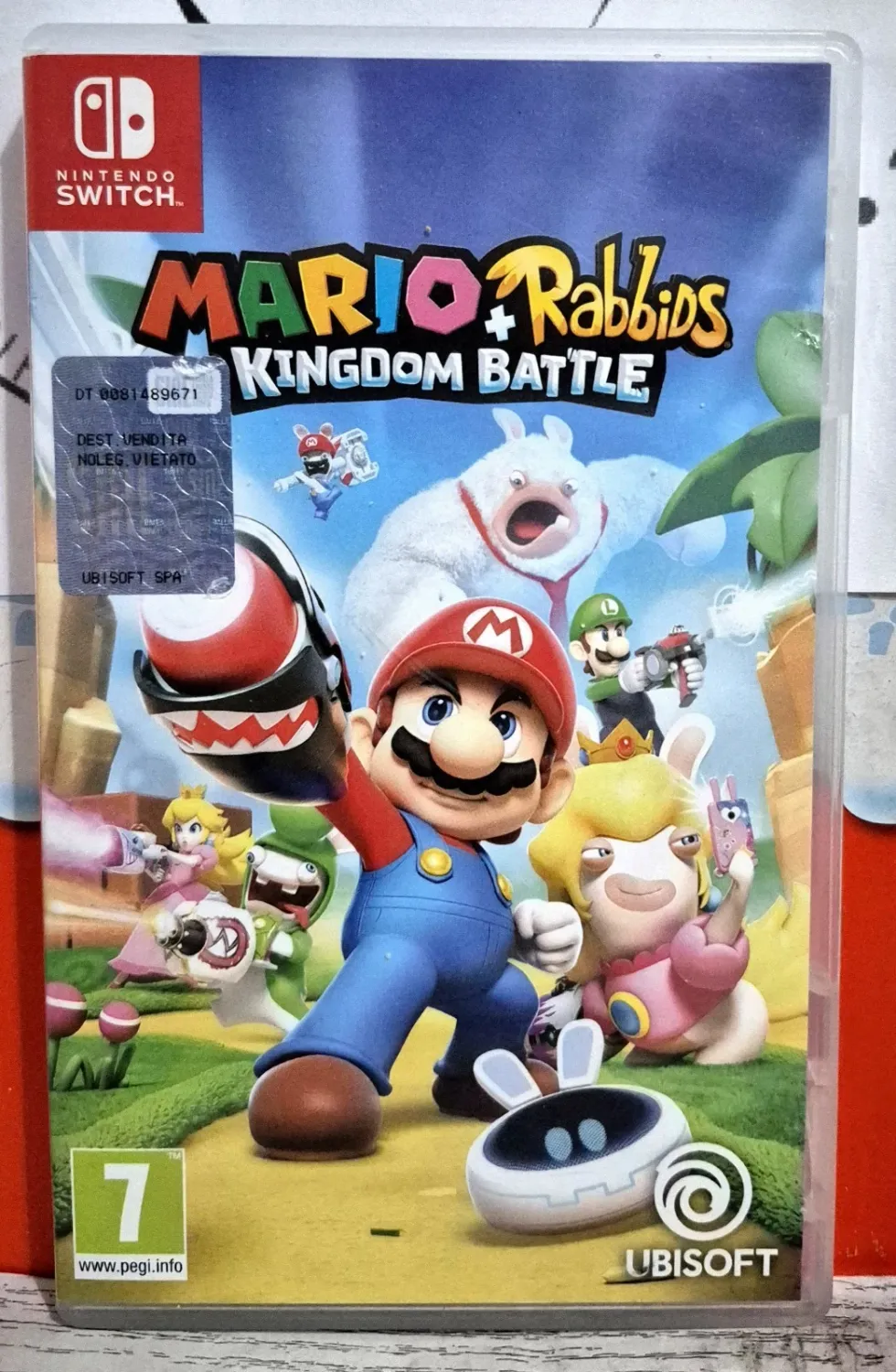 Mario + Rabbids: Kingdom Battle - Nintendo Switch Edizione Fisica Italiana Usato
