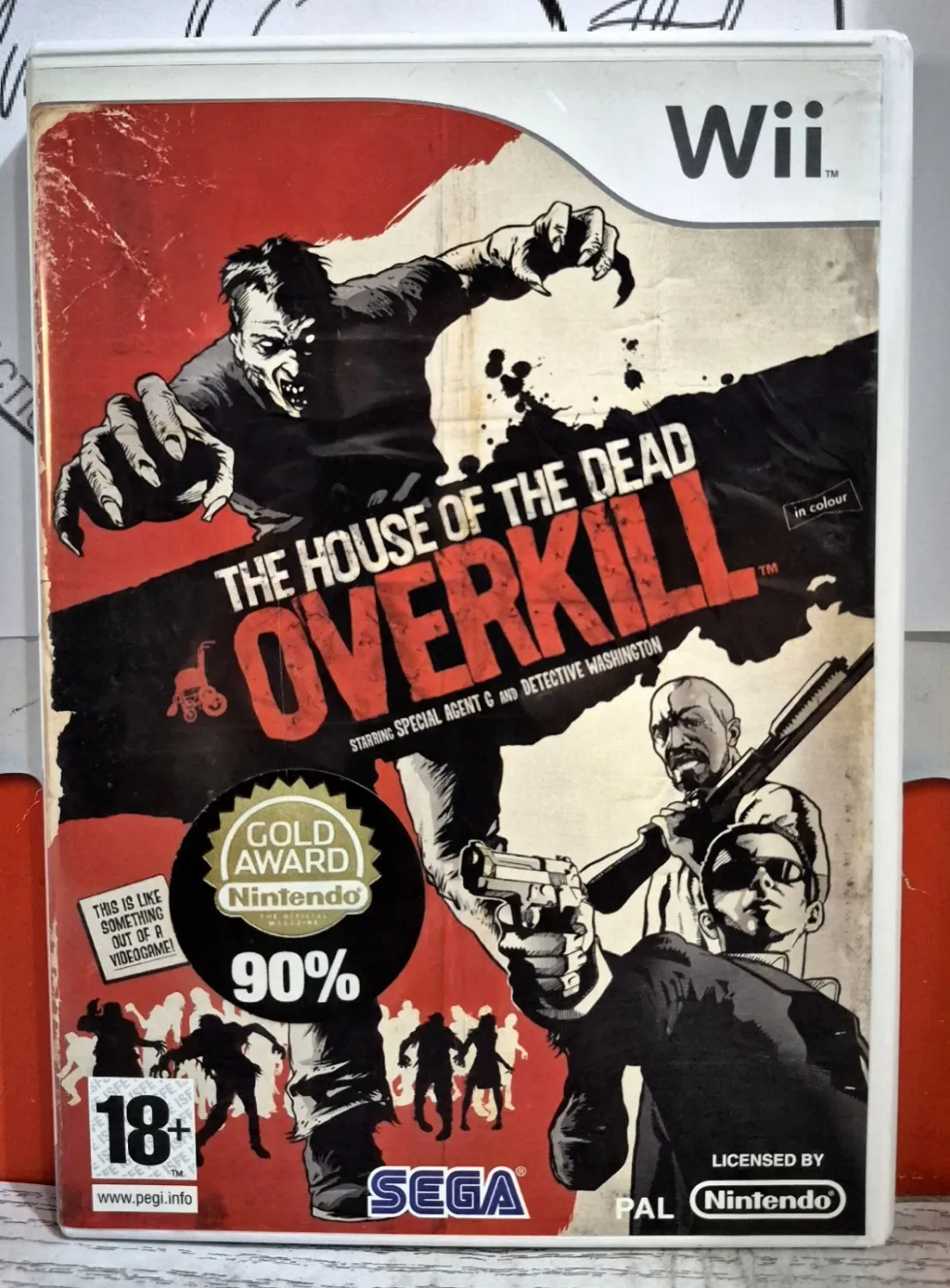 The House Of The Dead: Overkill - Nintendo WII Sparatutto Horror Edizione Italiana