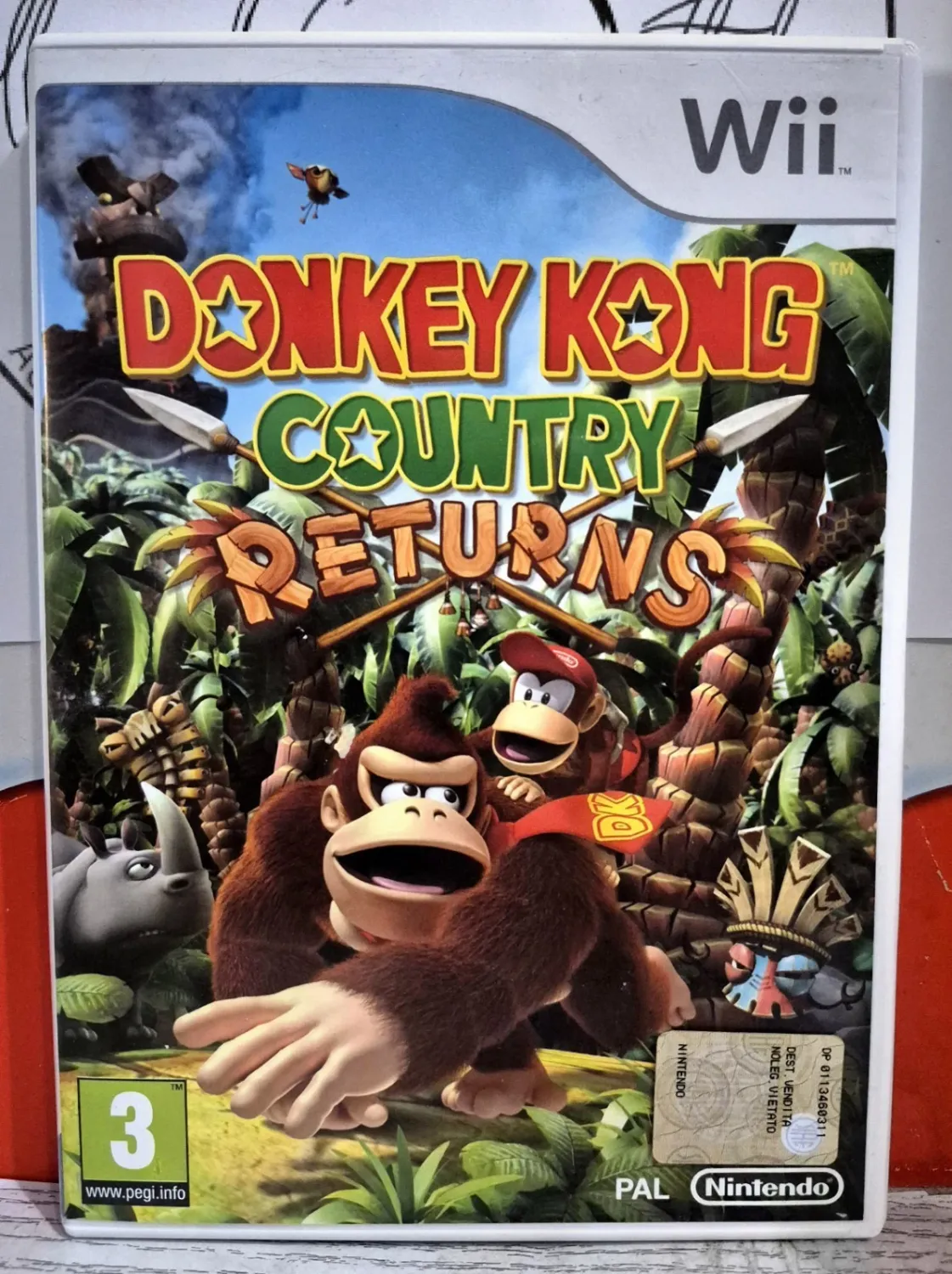 Donkey Kong Country: Returns - Nintendo WII Prima Stampa Italiana