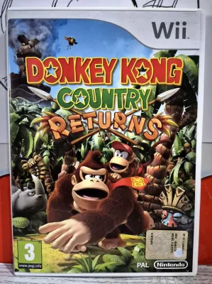 Donkey Kong Country: Returns - Nintendo WII Prima Stampa Italiana