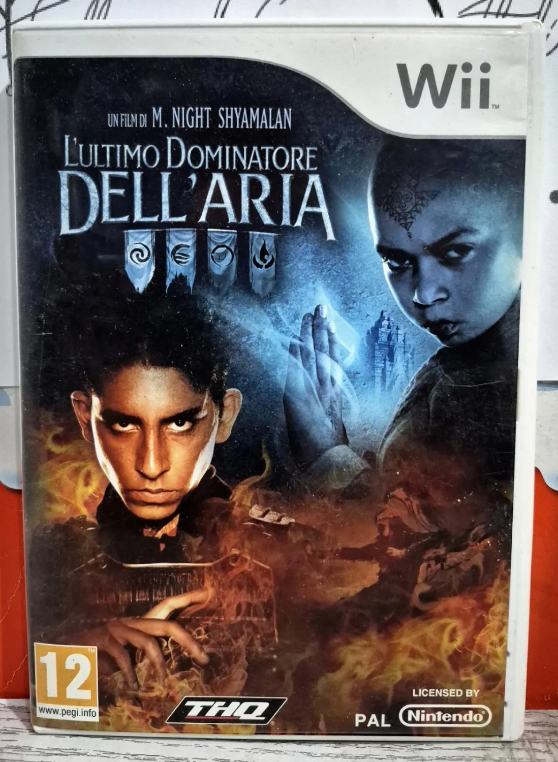 L&#39;Ultimo Dominatore Dell&#39;Aria - Nintendo WII Dal Film Di Shyamalan Edizione Italiana