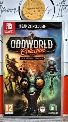 Oddworld Collection - Nintendo Switch 3 Giochi Inclusi EU Con Italiano