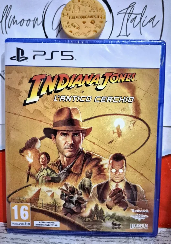 Indiana Jones E L&#39;Antico Cerchio - PS5 Playstation 5 Edizione Italiana