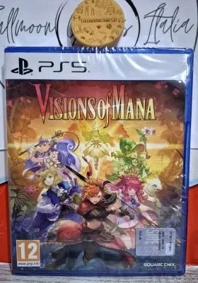 Visions Of Mana - PS5 JRPG Nuovo Titolo Della Saga Copertina ITA-ESP