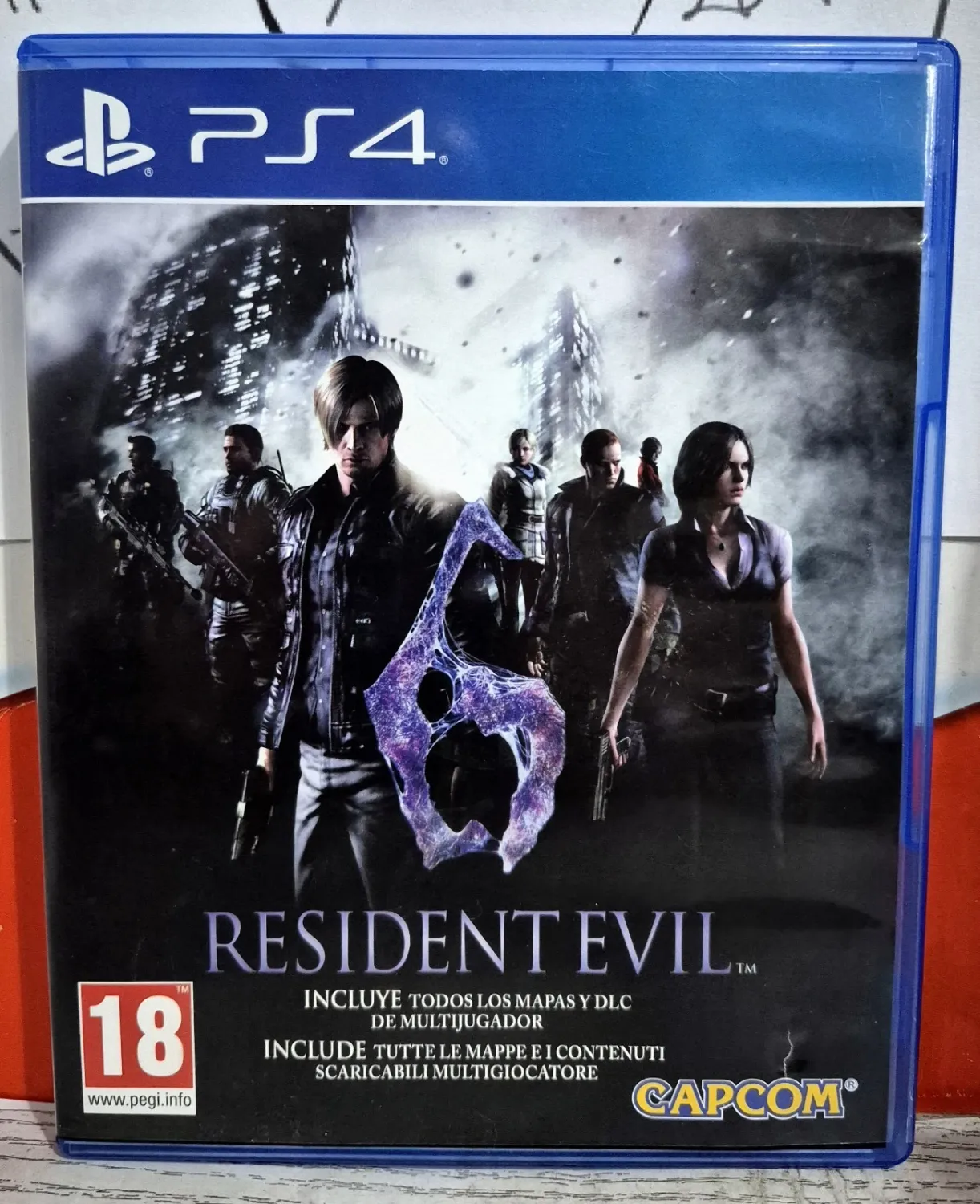 Resident Evil 6 HD - PS4 Playstation 4 Survival Horror ITA/ESP Usato