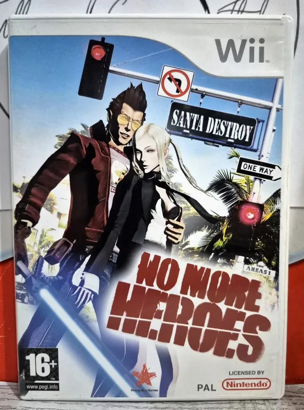 No More Heroes - Nintendo Wii Action Folle By Suda 51 Edizione Italiana
