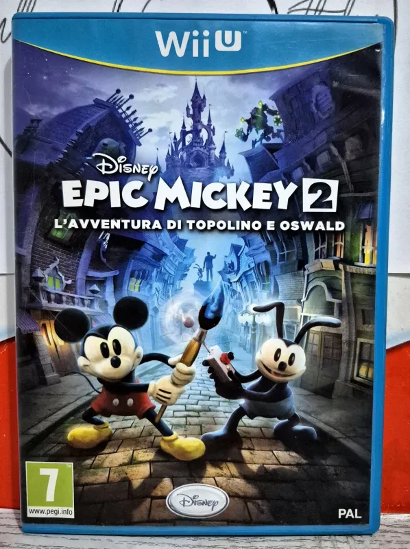 Epic Mickey 2: L&#39;Avventura Di Topolino E Oswald - Nintendo Wii U Edizione Italiana
