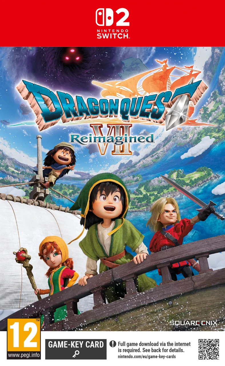 Dragon Quest VII: Reimagined - Nintendo Switch 2 GKEY JRPG EU Con Italiano