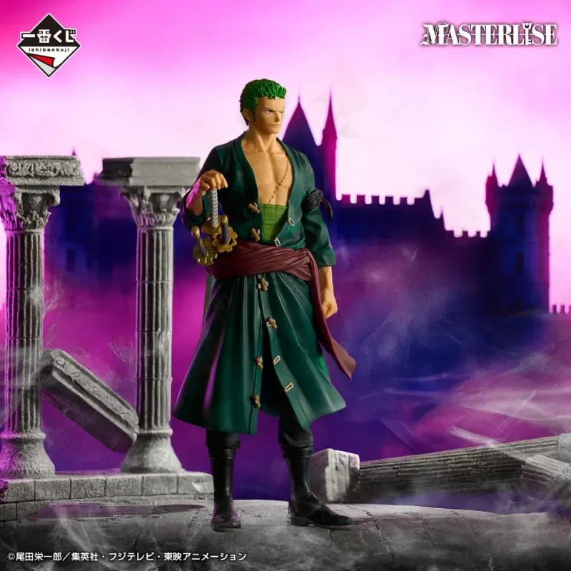 One Piece Statua Roronoa Zoro Beyond Trials Ichibansho Banpresto Masterlise 25cm