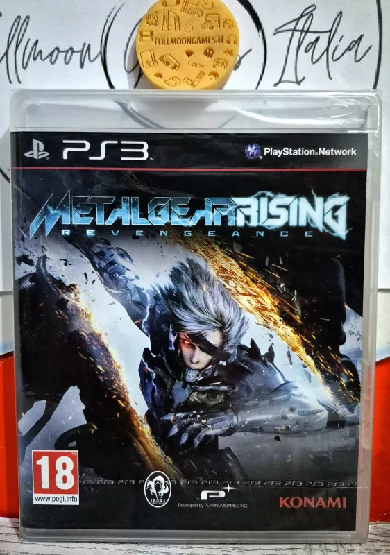 Metal Gear Rising Revengeance - PS3 Playstation 3 Action EU Con Italiano