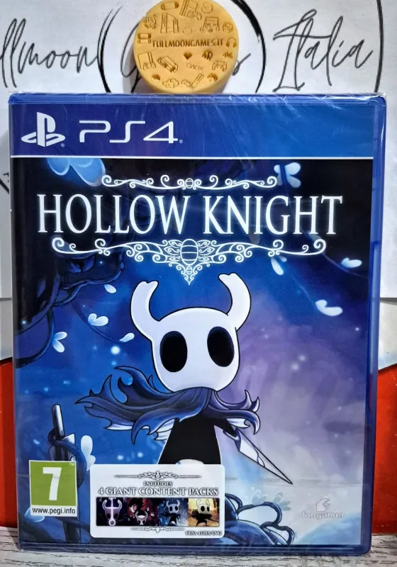 Hollow Knight - PS4 Playstation 4 Avventura Metroidvania Edizione Fisica EU Con Italiano