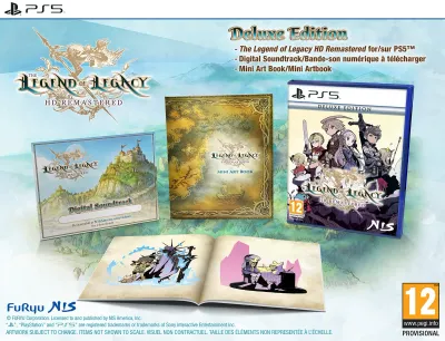 The Legend Of Legacy HD Remastered Deluxe Edition - PS5 JRPG EU Gioco ENG