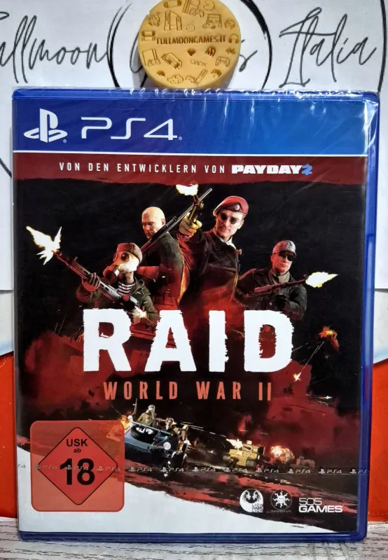 RAID: World War II - PS4 Sparatutto Dai Creatori Di Payday2 EU Con Italiano